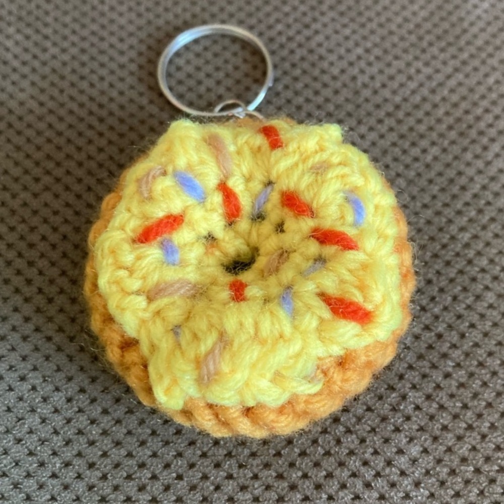 Donut Keychain